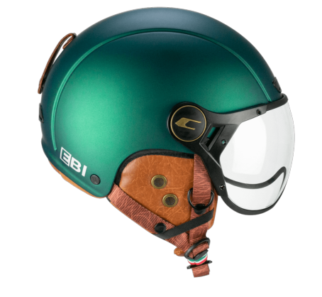 CASQUE EBI VINTAGE VERT SATIN